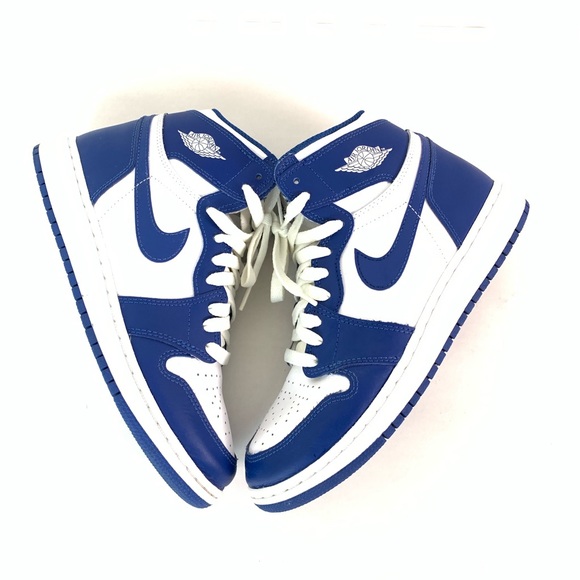 Nike Air Jordan 1 Retro High Royal Storm Shoes - Picture 4 of 8